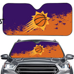 Phoenix Suns NBA Car Windshield Sun Shade Universal Fit Sunshade