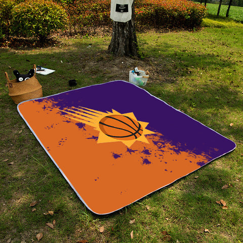 Phoenix Suns NBA Picnic Blanket Mat Beach Outdoor Waterproof