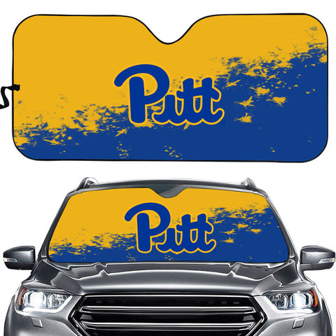 Pittsburgh Panthers NCAA Car Windshield Sun Shade Universal Fit Sunshade