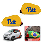 Pittsburgh Panthers NCAAB Car rear view mirror cover-View Elastic