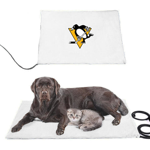 Pittsburgh Penguins NHL Pet Heating Pad Constant Heated Mat