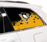 Pittsburgh Penguins NHL Rear Side Quarter Window Vinyl Decal Stickers Fits Jeep Grand