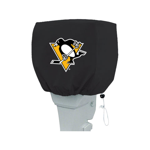 Pittsburgh Penguins NHL Outboard Motor Cover Boat Engine Covers