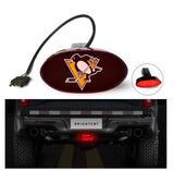 Pittsburgh Penguins NHL Hitch Cover LED Brake Light for Trailer