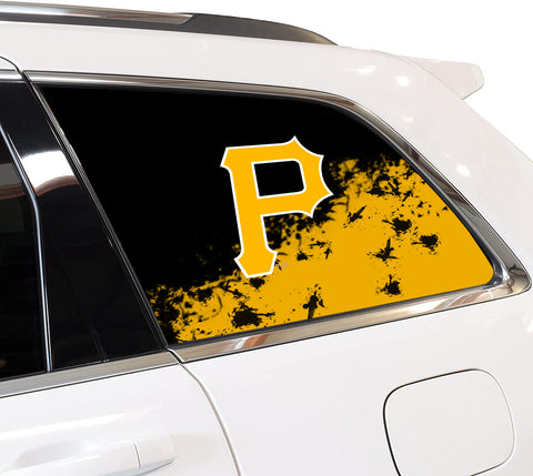 Pittsburgh Pirates MLB Rear Side Quarter Window Vinyl Decal Stickers Fits Jeep Grand