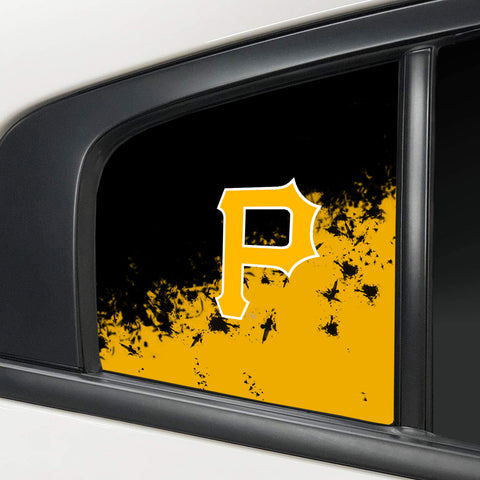 Pittsburgh Pirates MLB Rear Side Quarter Window Vinyl Decal Stickers Fits Dodge Charger