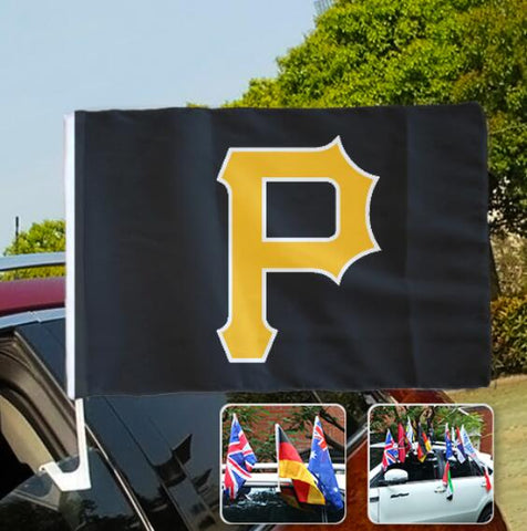Pittsburgh Pirates MLB Car Window Flag
