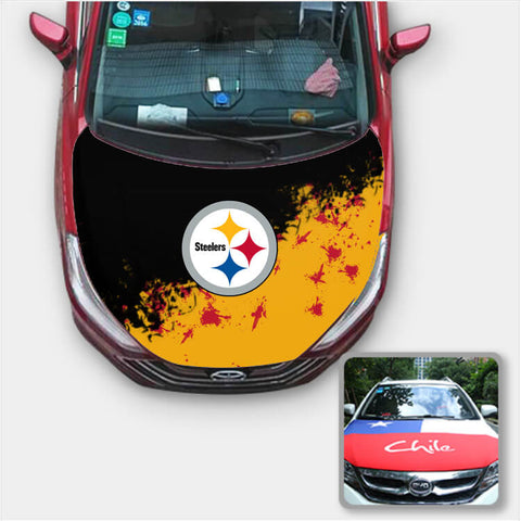 Pittsburgh Steelers NFL Car Auto Hood Engine Cover Protector