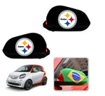 Pittsburgh Steelers NFL Car rear view mirror cover-View Elastic