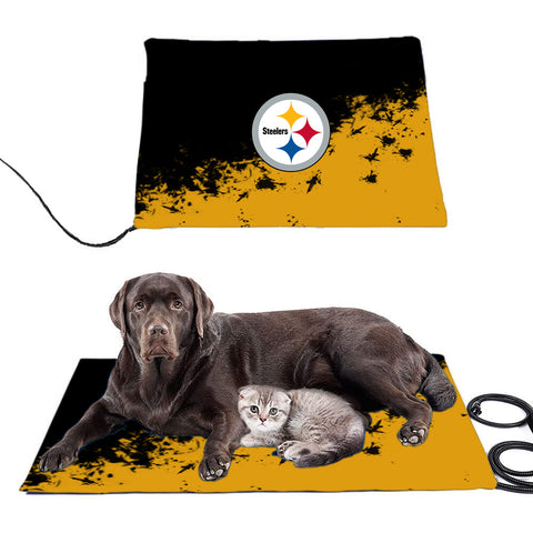 Pittsburgh Steelers NFL Pet Heating Pad Constant Heated Mat