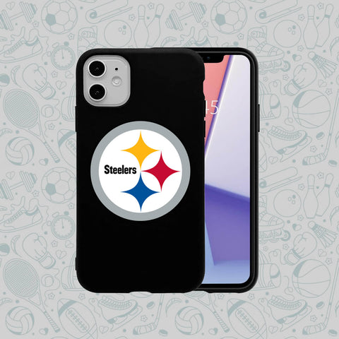 Phone Case Rubber Plastic NFL-Pittsburgh Steelers Print