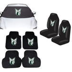 Portland State Vikings NCAA Car Front Windshield Cover Seat Cover Floor Mats