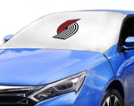 Portland Trail Blazers NBA Car SUV Front Windshield Snow Cover Sunshade