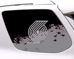 Portland Trail Blazers NBA Rear Side Quarter Window Vinyl Decal Stickers Fits Toyota 4Runner