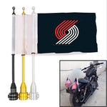 Portland Trail Blazers NBA Motocycle Rack Pole Flag