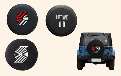 Portland Trail Blazers NBA Spare Tire Cover