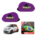 Prairie View A&M Panthers NCAAB Car rear view mirror cover-View Elastic