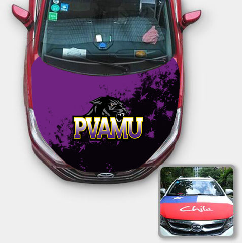 Prairie View A&M Panthers NCAA Car Auto Hood Engine Cover Protector