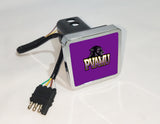 Prairie View A&M Panthers NCAA Hitch Cover LED Brake Light for Trailer