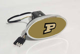 Purdue Boilermakers NCAA Hitch Cover LED Brake Light for Trailer