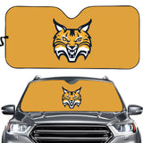 Quinnipiac Bobcats NCAA Car Windshield Sun Shade Universal Fit Sunshade