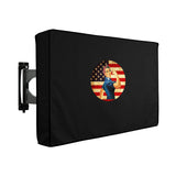 Rosie w Vintage American Flag Military Outdoor TV Cover Heavy Duty