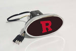 Rutgers Scarlet Knights NCAA Hitch Cover LED Brake Light for Trailer