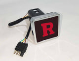 Rutgers Scarlet Knights NCAA Hitch Cover LED Brake Light for Trailer