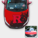 Rutgers Scarlet Knights NCAA Car Auto Hood Engine Cover Protector