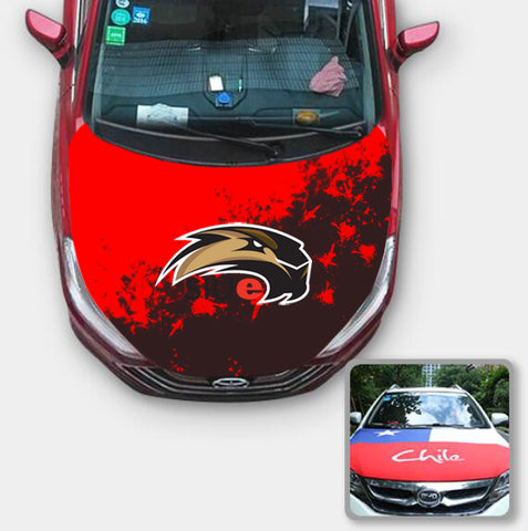 SIUE Cougars NCAA Car Auto Hood Engine Cover Protector