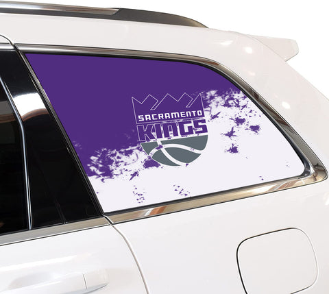 Sacramento Kings NBA Rear Side Quarter Window Vinyl Decal Stickers Fits Jeep Grand