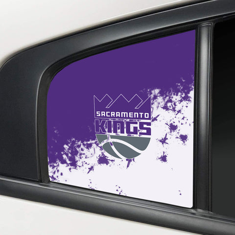 Sacramento Kings NBA Rear Side Quarter Window Vinyl Decal Stickers Fits Dodge Charger