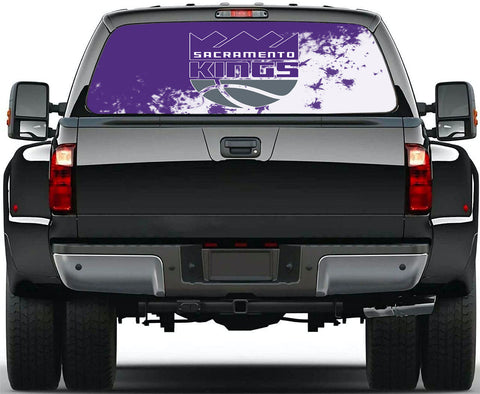 Sacramento Kings NBA Truck SUV Decals Paste Film Stickers Rear Window
