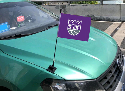 Sacramento Kings NBA Car Hood Flag