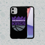 Phone Case Rubber Plastic NBA-Sacramento Kings Print