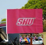 Sacred Heart Pioneers NCAAB Car Window Flag