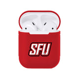 Saint Francis U Red Flashpng NCAA Airpods Case Cover 2pcs