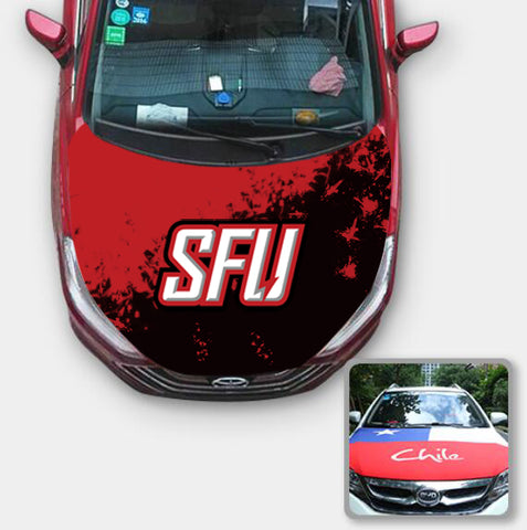 Saint Francis U Red Flashpng NCAA Car Auto Hood Engine Cover Protector