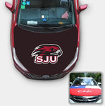 Saint Joseph's Hawks NCAA Car Auto Hood Engine Cover Protector