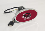 Saint Joseph's Hawks NCAA Hitch Cover LED Brake Light for Trailer