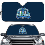 Saint Peter's Peacocks NCAA Car Windshield Sun Shade Universal Fit Sunshade