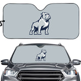 Samford Bulldogs NCAA Car Windshield Sun Shade Universal Fit Sunshade