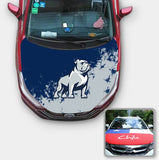 Samford Bulldogs NCAA Car Auto Hood Engine Cover Protector