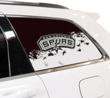 San Antonio Spurs NBA Rear Side Quarter Window Vinyl Decal Stickers Fits Jeep Grand