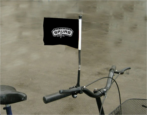 San Antonio Spurs NBA Bicycle Bike Handle Flag