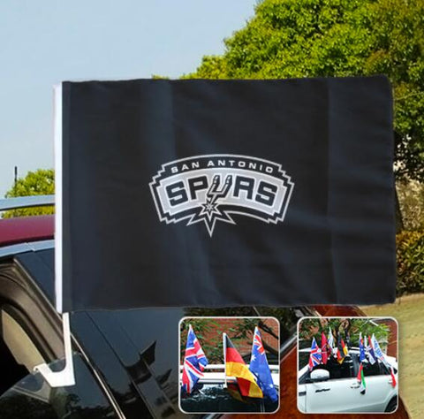 San Antonio Spurs NBA Car Window Flag