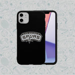 Phone Case Rubber Plastic NBA-San Antonio Spurs Print