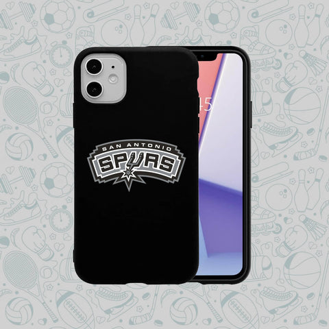 Phone Case Rubber Plastic NBA-San Antonio Spurs Print