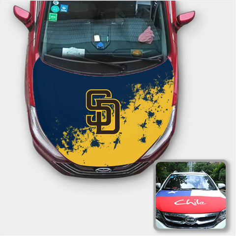 San Diego Padres MLB Car Auto Hood Engine Cover Protector