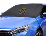 San Diego Padres MLB Car SUV Front Windshield Snow Cover Sunshade